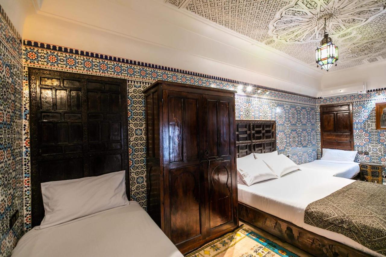 Riad Fes Aicha Buitenkant foto